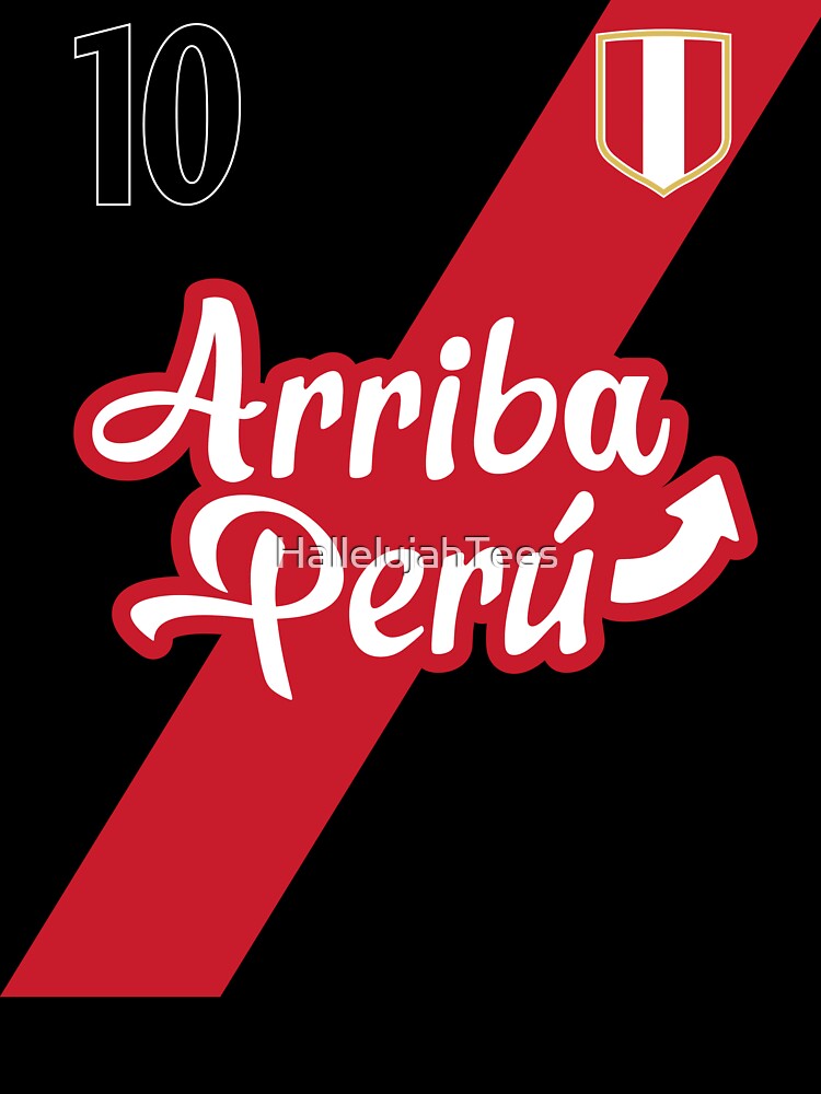 Retro Arriba Peru Soccer Jersey 10 Peruvian Futbol Gift Tee Jersey Peruvian Fanatic Gift Retro Peruvian Gift Vintage Peru Shirt Peru Llama Cusco Gift Idea by HallelujahTees sports jersey product view 3
