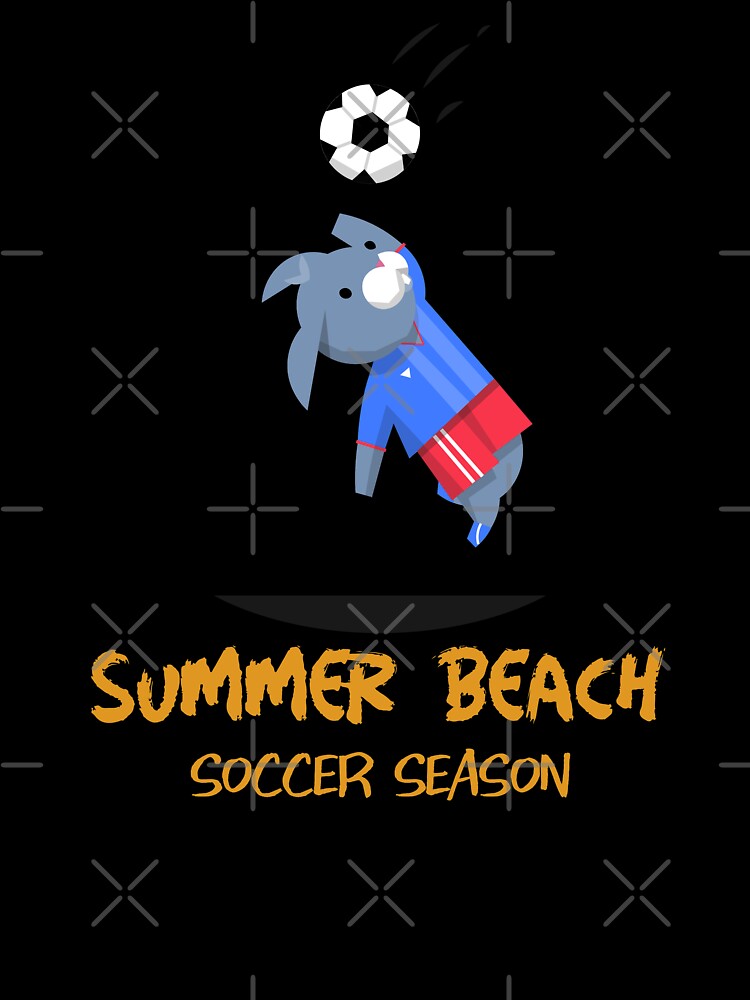 Summer beach soccer season rabbit vintage by - Adult & Kids T-Shirts, Sweatshirts & Hoodies apparel design preview 3