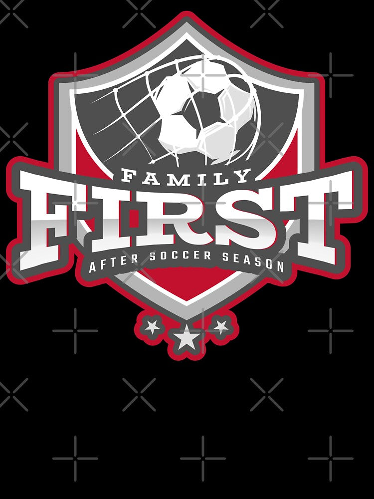 Family First After Soccer by Rooster Syndicate - Adult & Kids T-Shirts, Sweatshirts & Hoodies apparel design preview 3