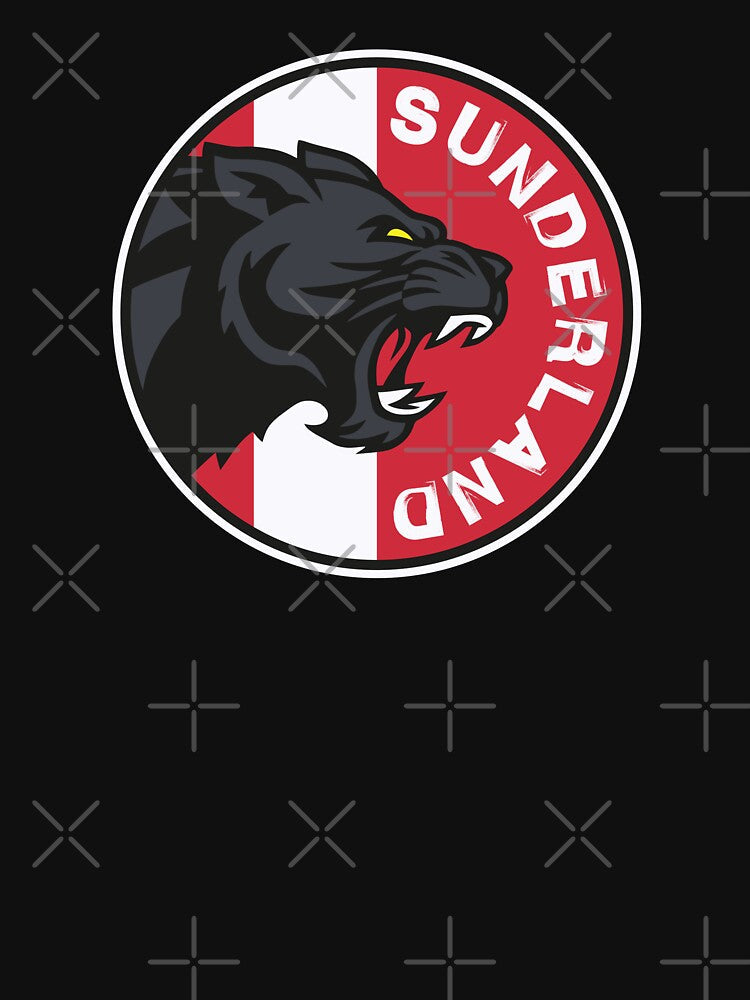 Sunderland Black Cat by casualsofficial - Adult & Kids T-Shirts, Sweatshirts & Hoodies apparel design preview 3