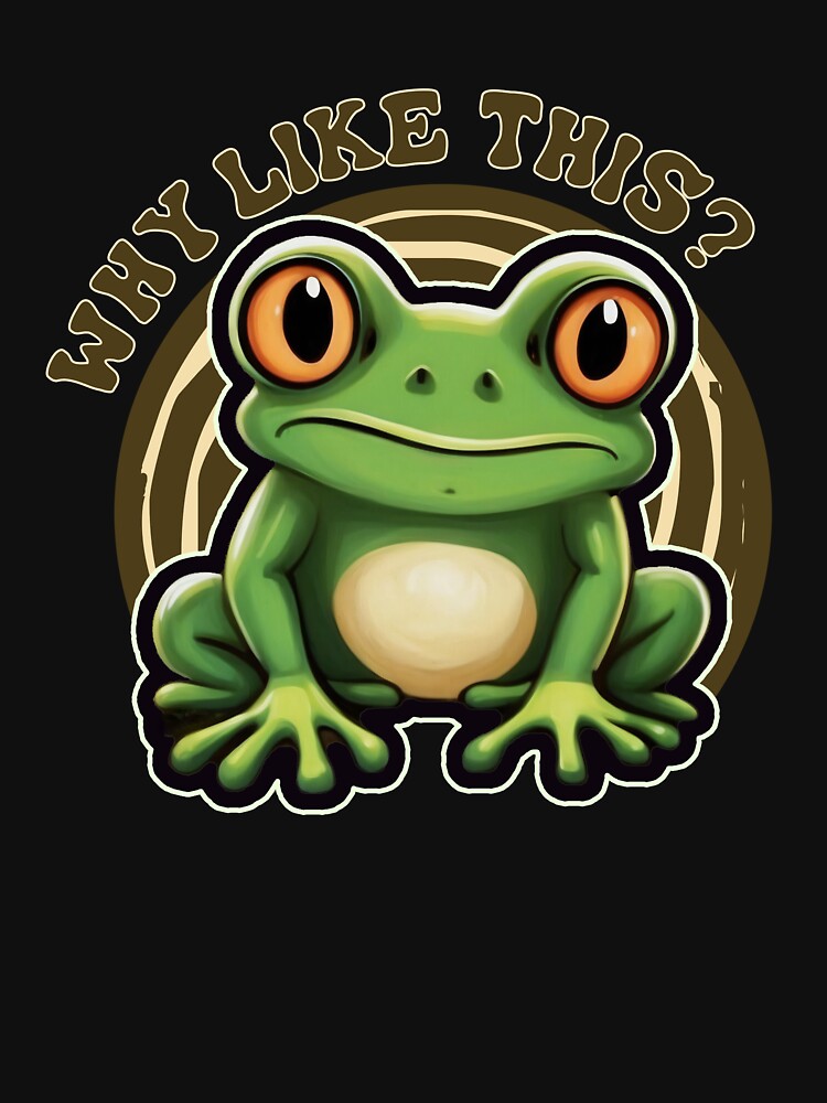 Boho frog by ZenStickConcept - Adult & Kids T-Shirts, Sweatshirts & Hoodies apparel design preview 3