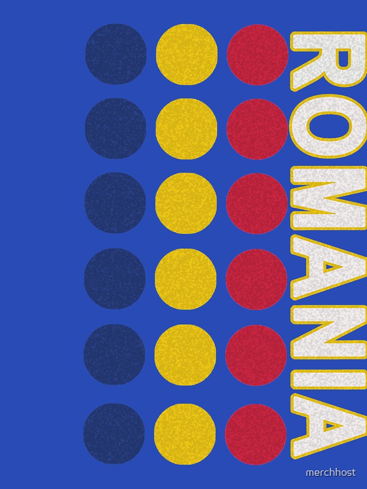 Romanian Jersey Style Deluxe Flag Dots by merchhost sports jersey product view 3