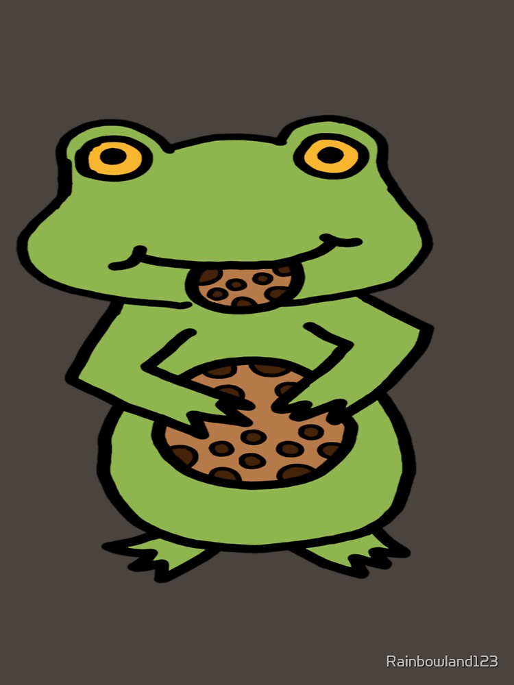 Cute Frog by Rainbowland123 - Adult & Kids T-Shirts, Sweatshirts & Hoodies apparel design preview 3