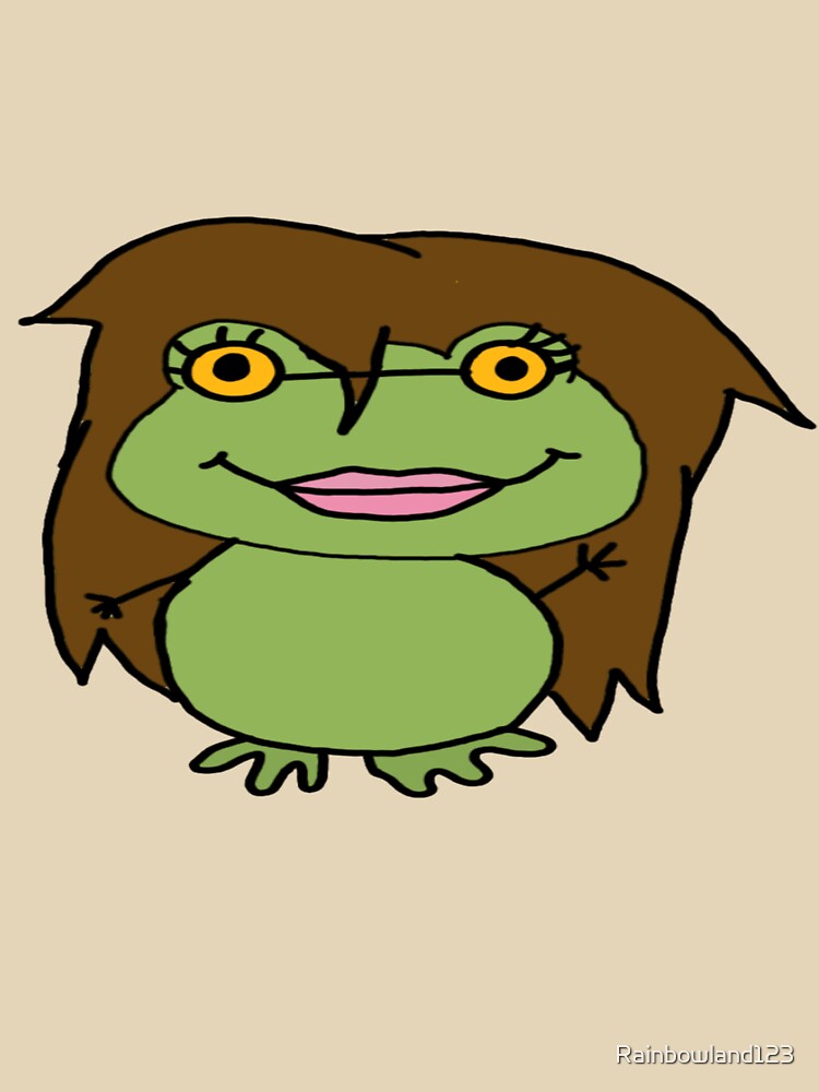 Frog by Rainbowland123 - Adult & Kids T-Shirts, Sweatshirts & Hoodies apparel design preview 3