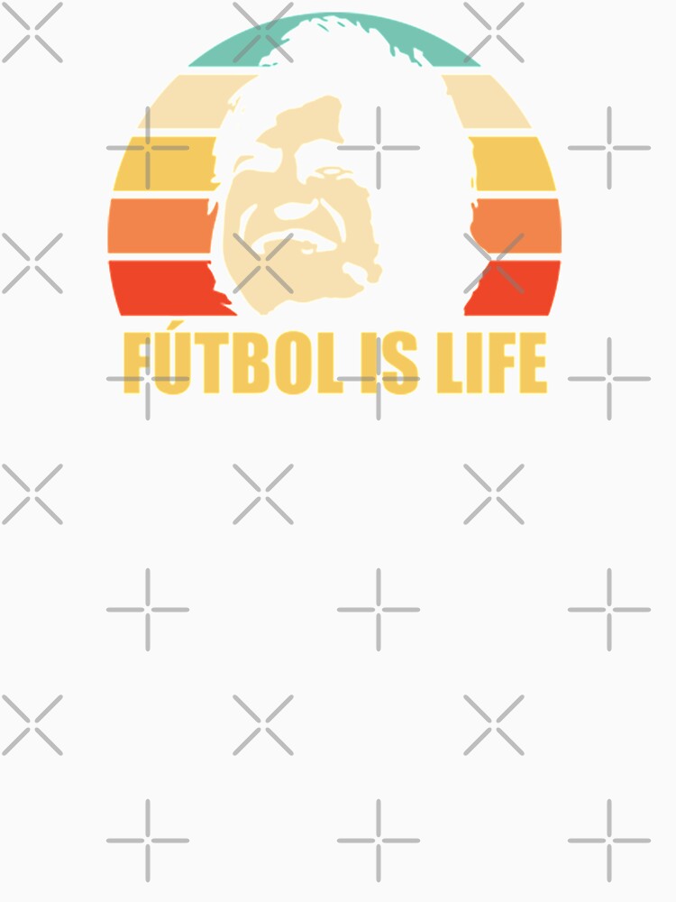 FUTBOL IS LIFE Rainbow by Poulinharshita - Adult & Kids T-Shirts, Sweatshirts & Hoodies apparel design preview 3