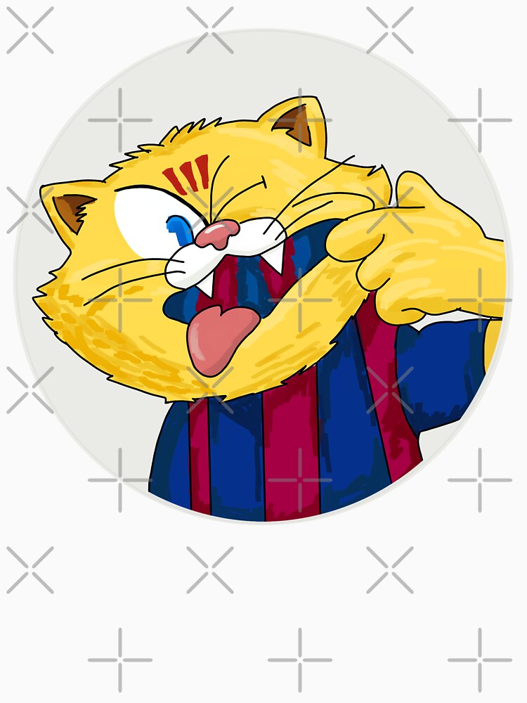 Catculer of FC Barcelona by wsppppriri - Adult & Kids T-Shirts, Sweatshirts & Hoodies apparel design preview 3