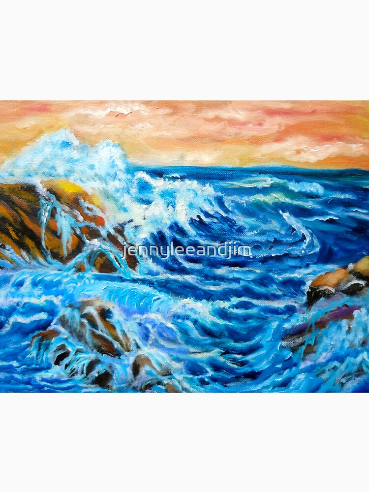 Deep Blue Sea by jennyleeandjim - Adult & Kids T-Shirts, Sweatshirts & Hoodies apparel design preview 3