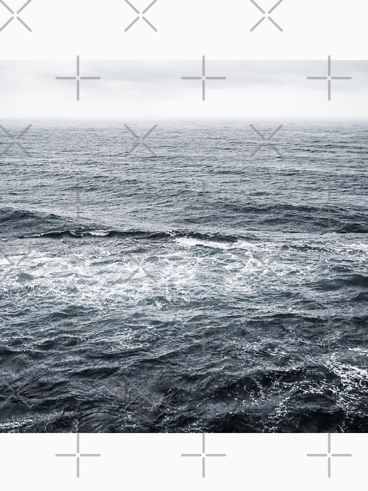 Blue ocean by StudioArtNew - Adult & Kids T-Shirts, Sweatshirts & Hoodies apparel design preview 3