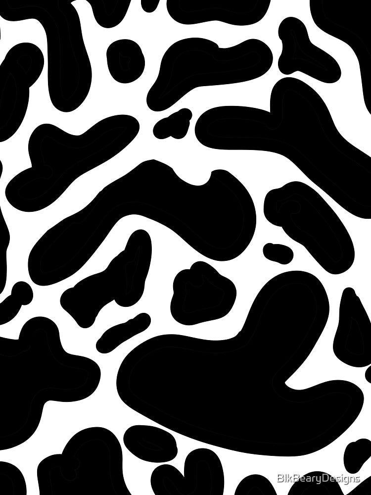 Cow print by BlkBearyDesigns - Adult & Kids T-Shirts, Sweatshirts & Hoodies apparel design preview 3
