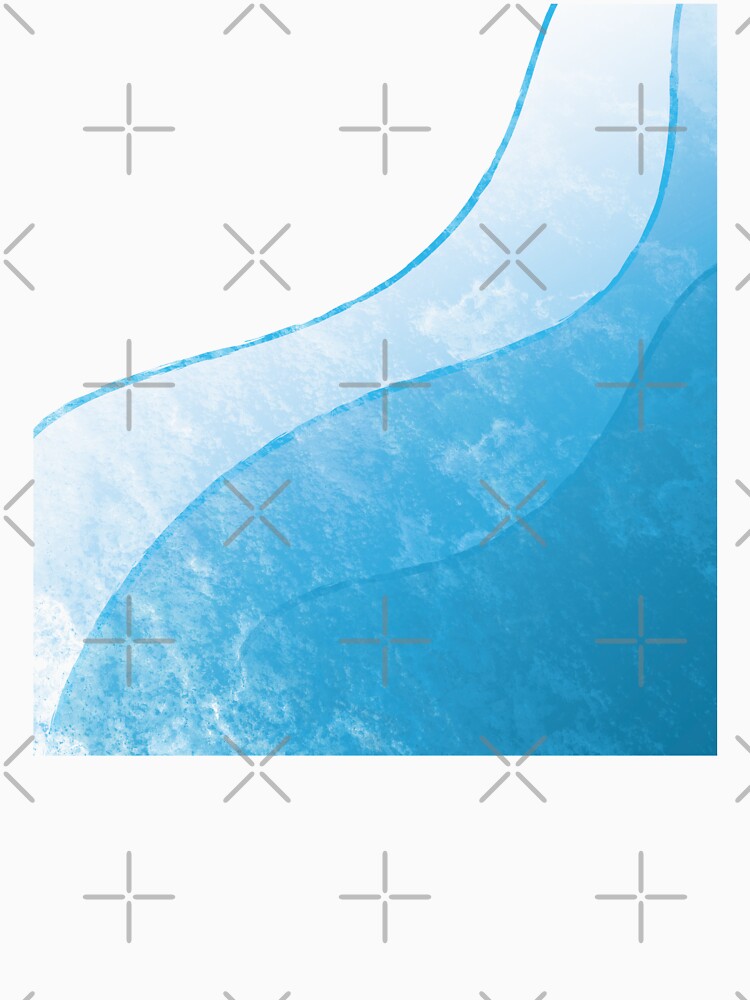 Calm Blue by Wintre2 - Adult & Kids T-Shirts, Sweatshirts & Hoodies apparel design preview 3