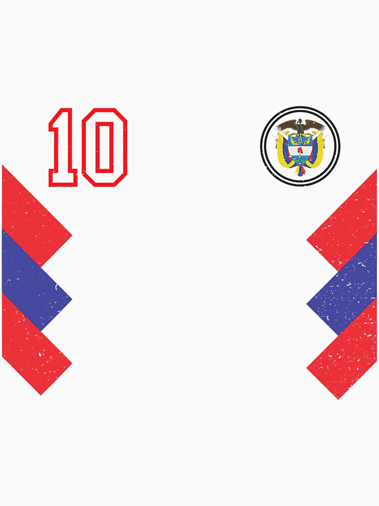 Retro Colombia Soccer Jersey Futbol 1990 2018 by unusedbandwidth sports jersey product view 3