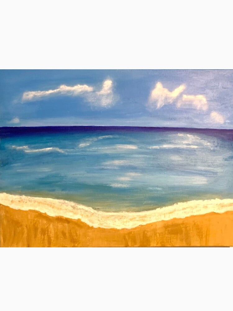 Beachy Ocean by shawnsartistry - Adult & Kids T-Shirts, Sweatshirts & Hoodies apparel design preview 3