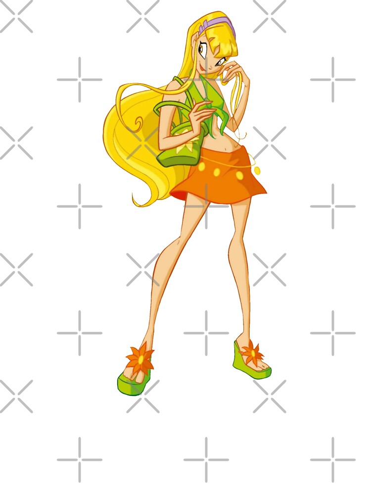 Stella casual winx by SilverOne3 - Adult & Kids T-Shirts, Sweatshirts & Hoodies apparel design preview 3