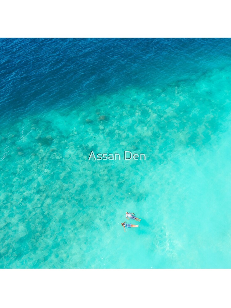 Blue Ocean by Assan Den - Adult & Kids T-Shirts, Sweatshirts & Hoodies apparel design preview 3