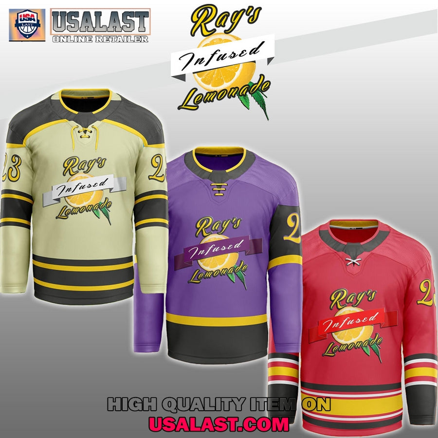Ray’s Lemonade Drink Hockey Jersey hockey jersey product view 1