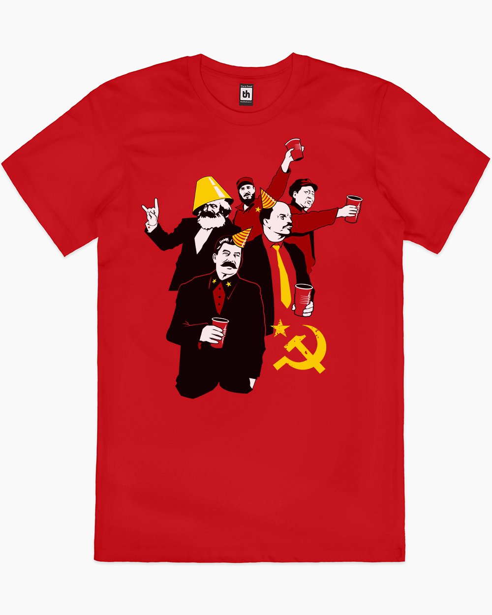 The Communist Party: Variant T-Shirt Unisex T-shirt, Sweatshirt, Hoodie, Long Sleeve Tee - T-Shirt, Sweatshirt, Hoodie