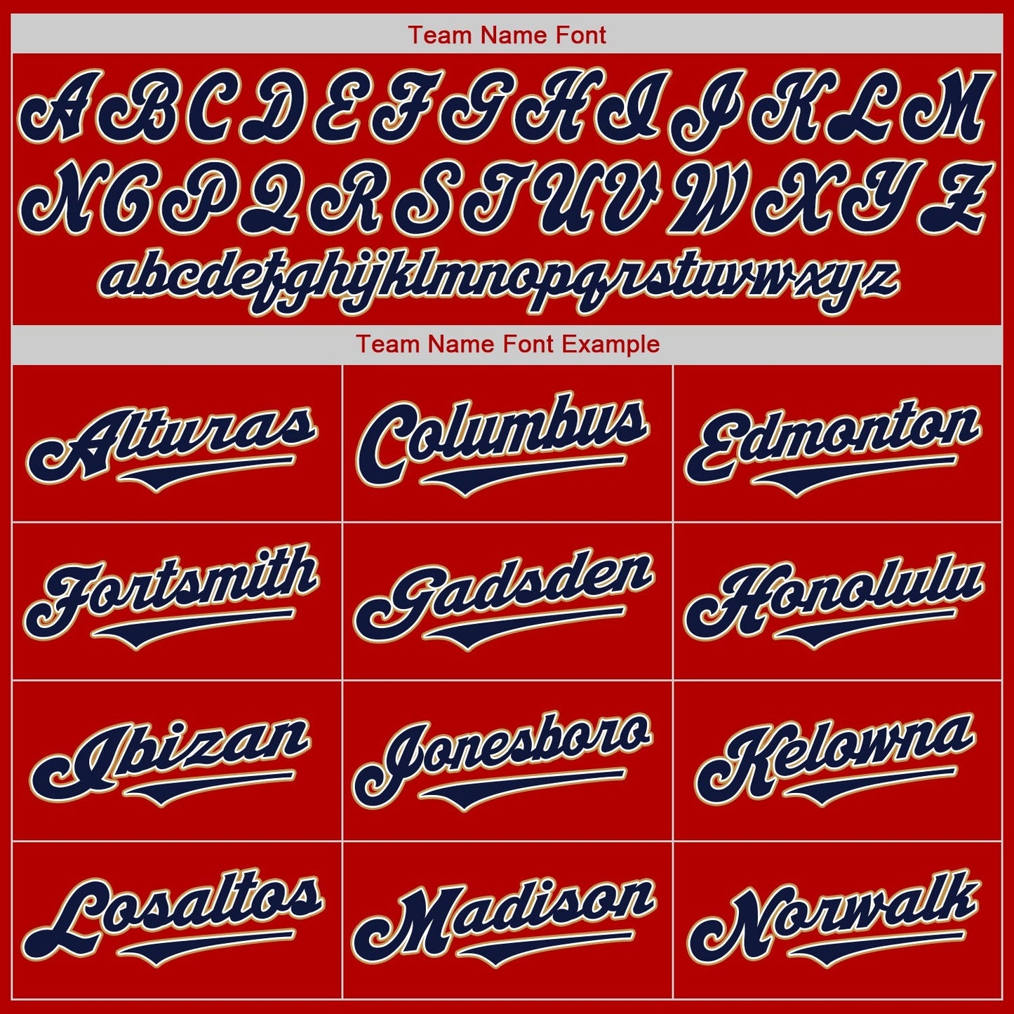 Custom Red Navy-Old Gold Authentic Baseball Jersey baseball jersey product view 5