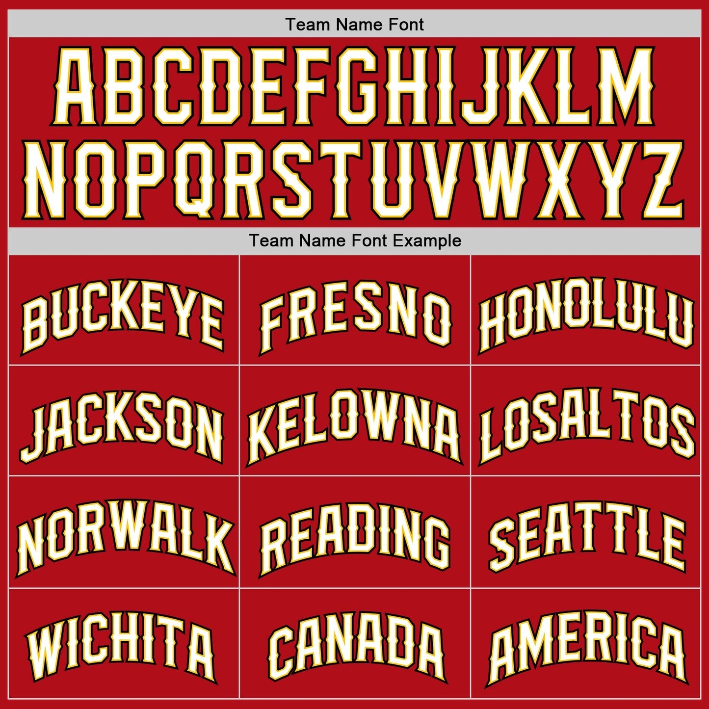 Custom Red White-Gold Authentic Baseball Jersey baseball jersey product view 4