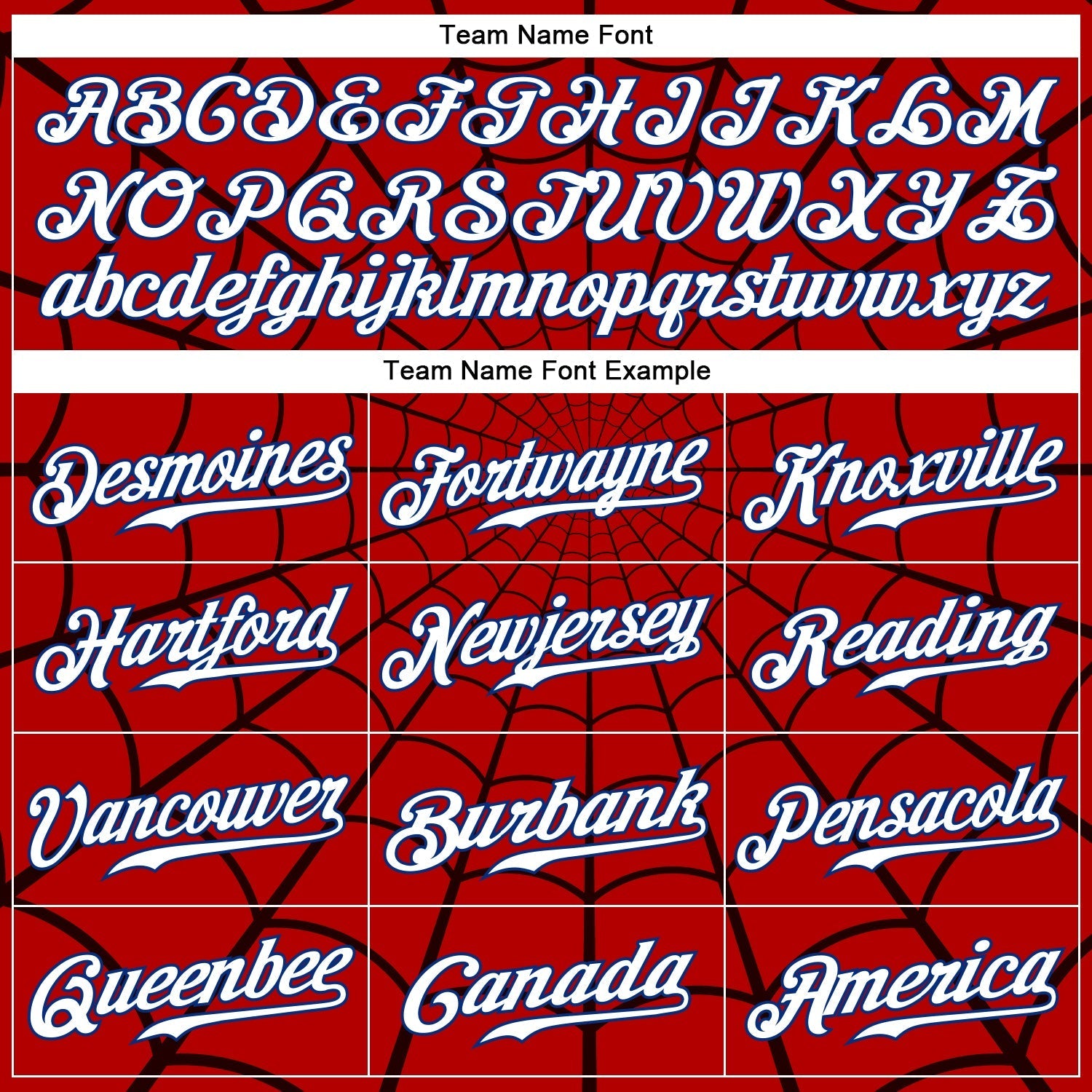 Custom Red White-Royal 3D Pattern Design Spider Web Authentic Baseball Jersey baseball jersey product view 4
