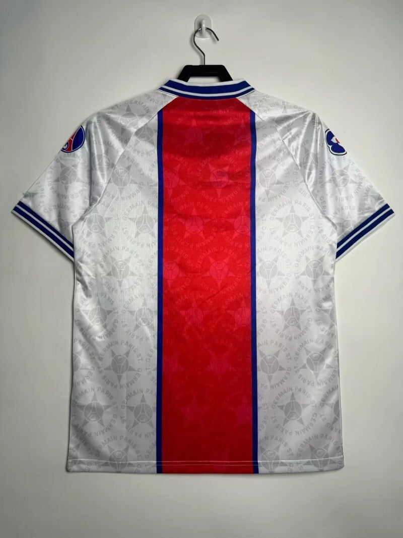 retro 94-95 parissg away soccer jersey size s-2xl Style 1 sports jersey product view 1