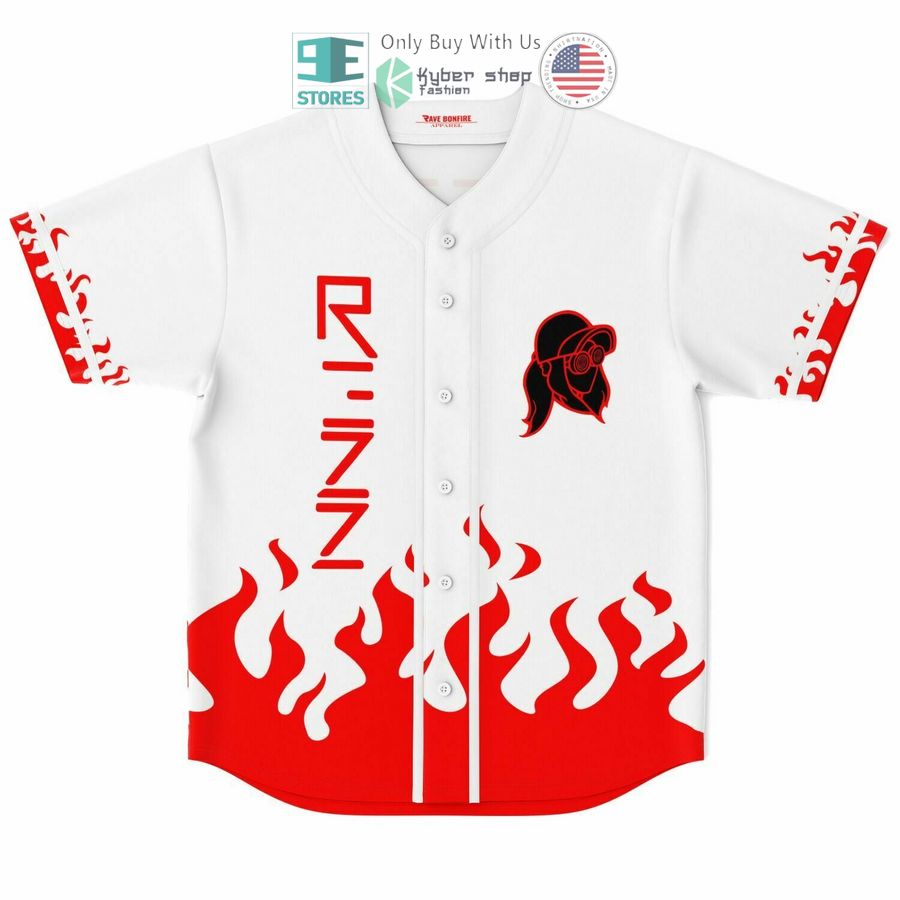 BEST Rezz fourth hokage costume Baseball Jersey baseball jersey product view 1