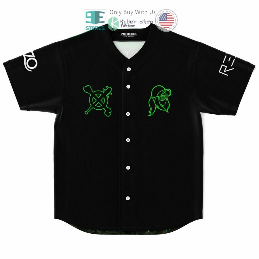 BEST Rezz Spiral Unleashed Baseball Jersey baseball jersey product view 1