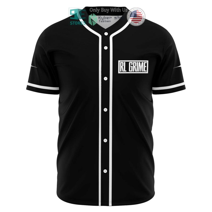 BEST RL Grims black Baseball Jersey baseball jersey product view 1