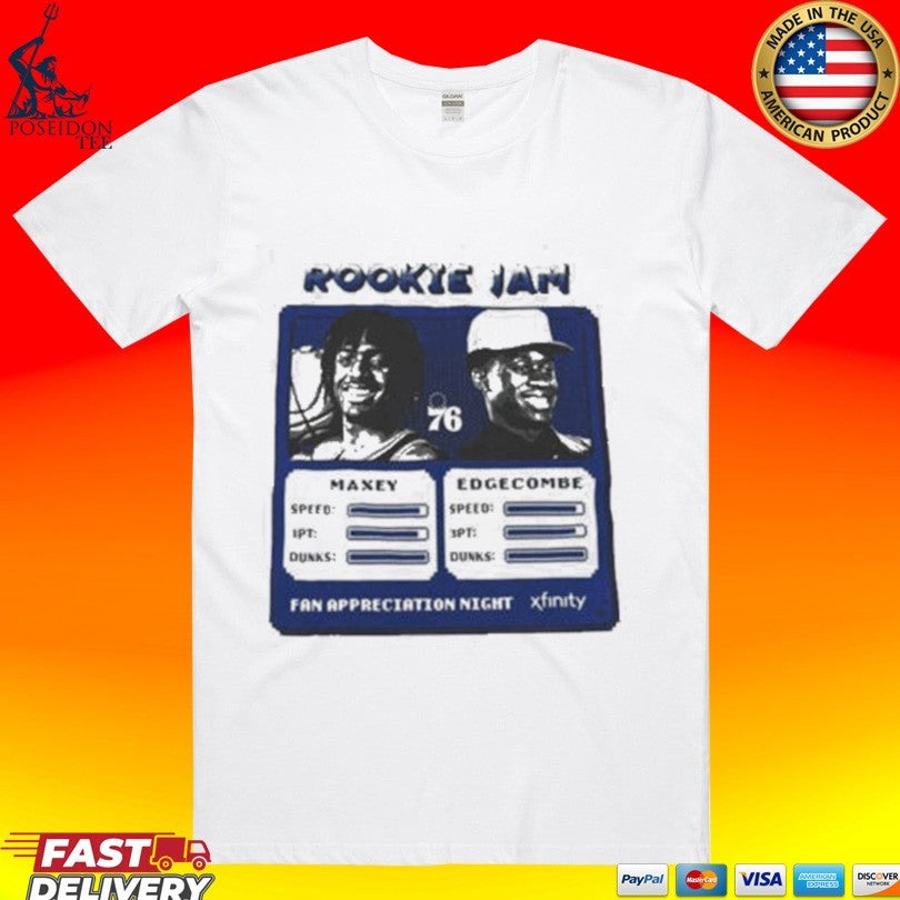 Rookie Jam Maxey and Edgecombe T-shirt Unisex T-shirt, Sweatshirt, Hoodie, Long Sleeve Tee - T-Shirt, Sweatshirt, Hoodie