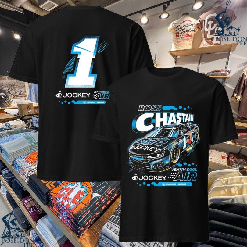 Ross Chastain #1 2026 Jockey Ventracool Dega T-shirt Unisex T-shirt, Sweatshirt, Hoodie, Long Sleeve Tee - T-Shirt, Sweatshirt, Hoodie