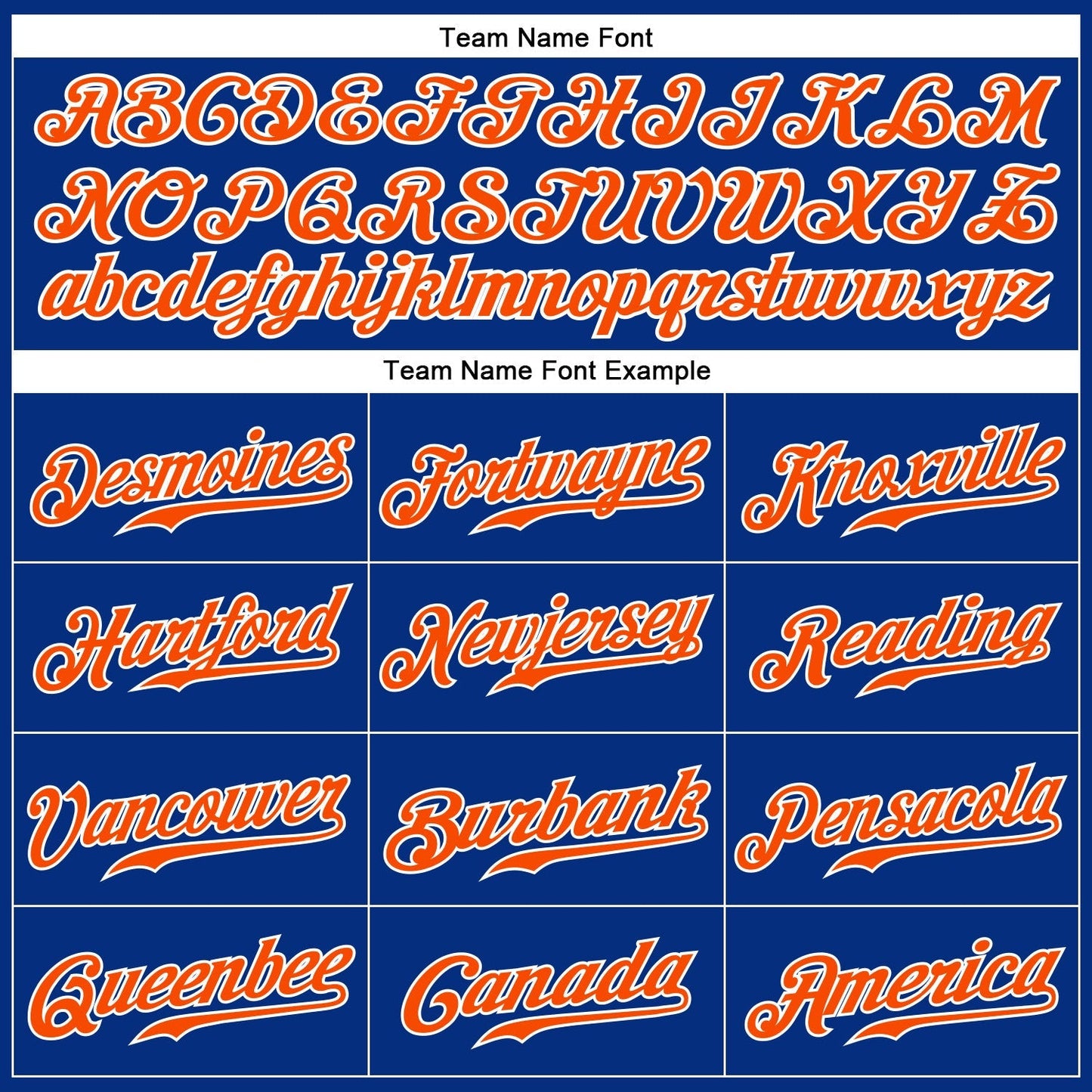 Custom Royal White Pinstripe Orange-White Authentic Baseball Jersey baseball jersey product view 4