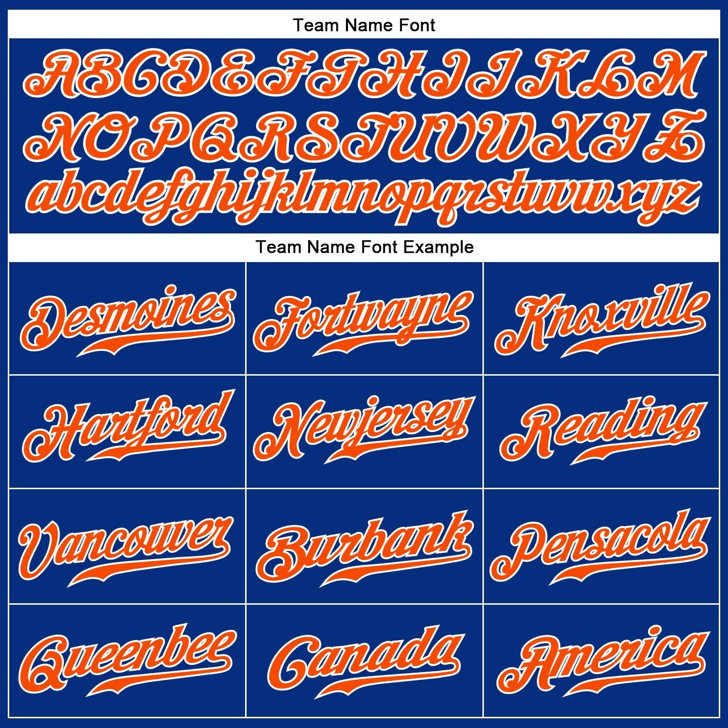 Custom Royal White Pinstripe Orange-White Authentic Baseball Jersey baseball jersey product view 4