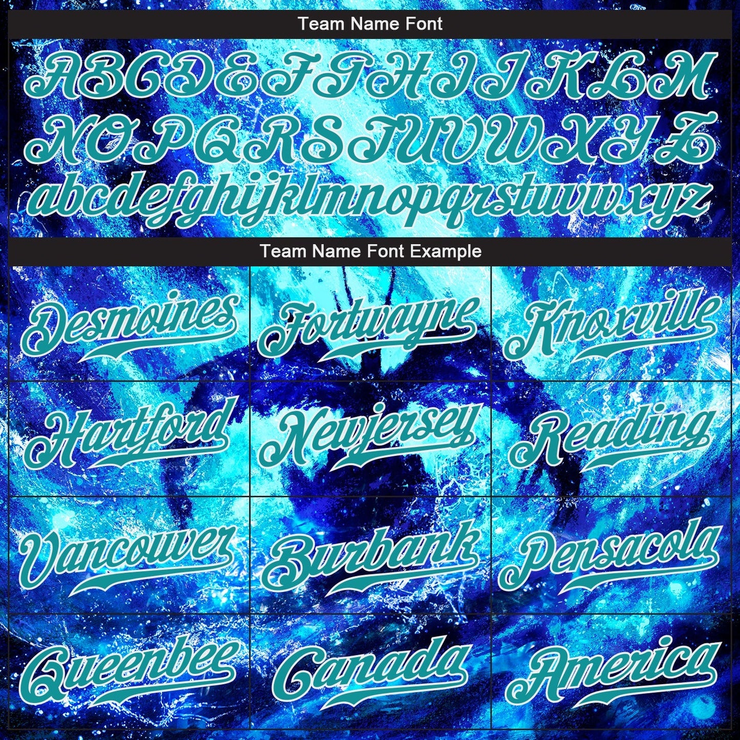 Custom Royal Teal-White 3D Pattern Design Water Dragon Authentic Baseball Jersey baseball jersey product view 5