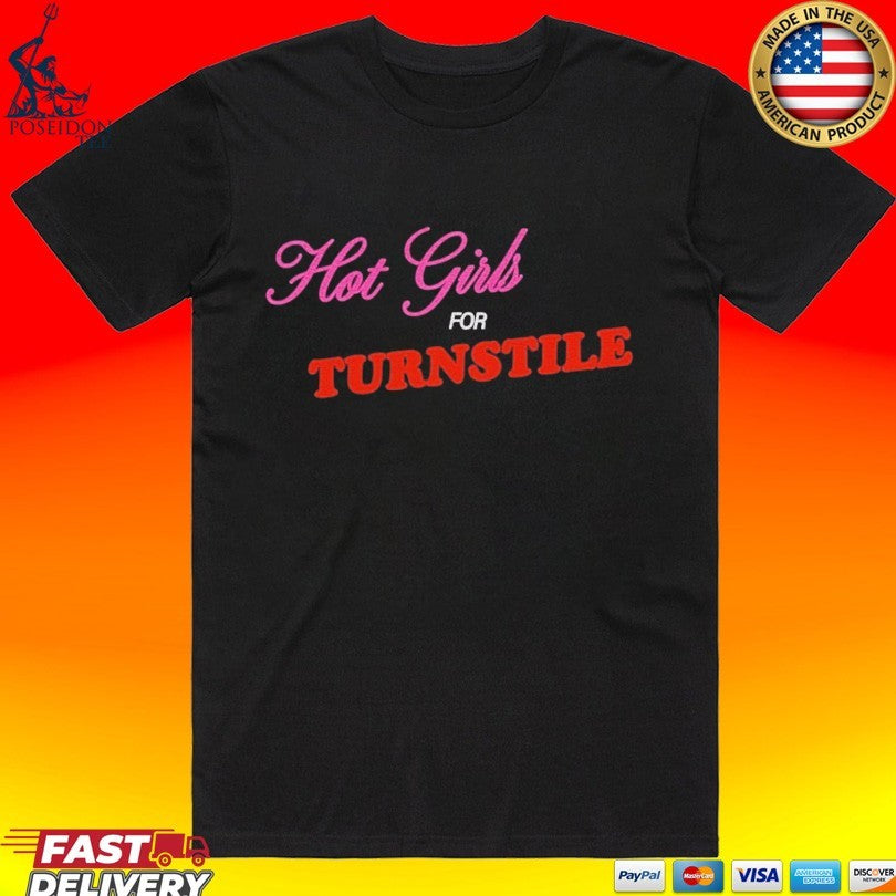 Girls For Turnstile T-shirt Unisex T-shirt, Sweatshirt, Hoodie, Long Sleeve Tee - T-Shirt, Sweatshirt, Hoodie