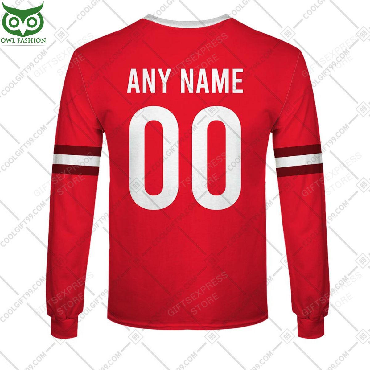 Rugby World Cup Wales Home Jersey Personalized 3D Hoodie Tshirt sports jersey product view 5