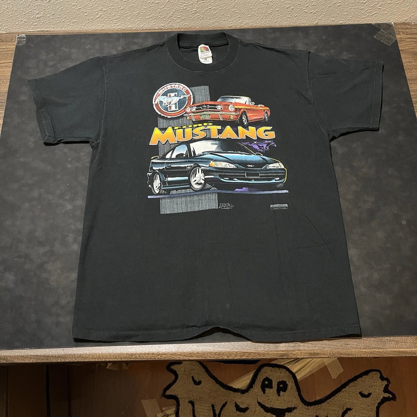 Vintage Ford Mustang Shirt Hot Rod Car Shelby Racing black auto Tee 1960s 1990s Unisex T-shirt, Sweatshirt, Hoodie, Long Sleeve Tee - T-Shirt, Sweatshirt, Hoodie