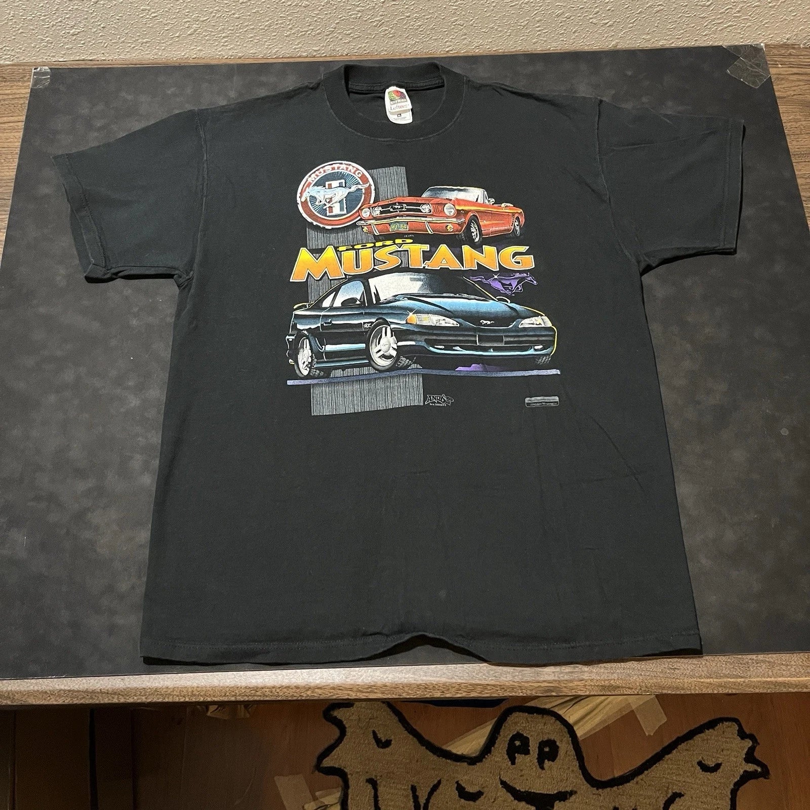 Vintage Ford Mustang Shirt Hot Rod Car Shelby Racing black auto Tee 1960s 1990s Unisex T-shirt, Sweatshirt, Hoodie, Long Sleeve Tee - T-Shirt, Sweatshirt, Hoodie