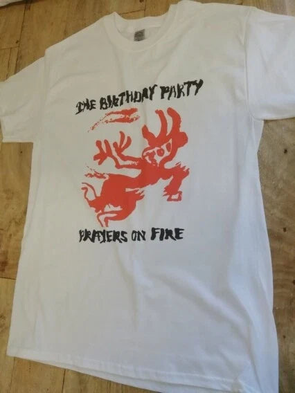 The Birthday Party T Shirt Prayers On Fire Post Punk Nick Cave Bad Seeds W097 Unisex T-shirt, Sweatshirt, Hoodie, Long Sleeve Tee - T-Shirt, Sweatshirt, Hoodie