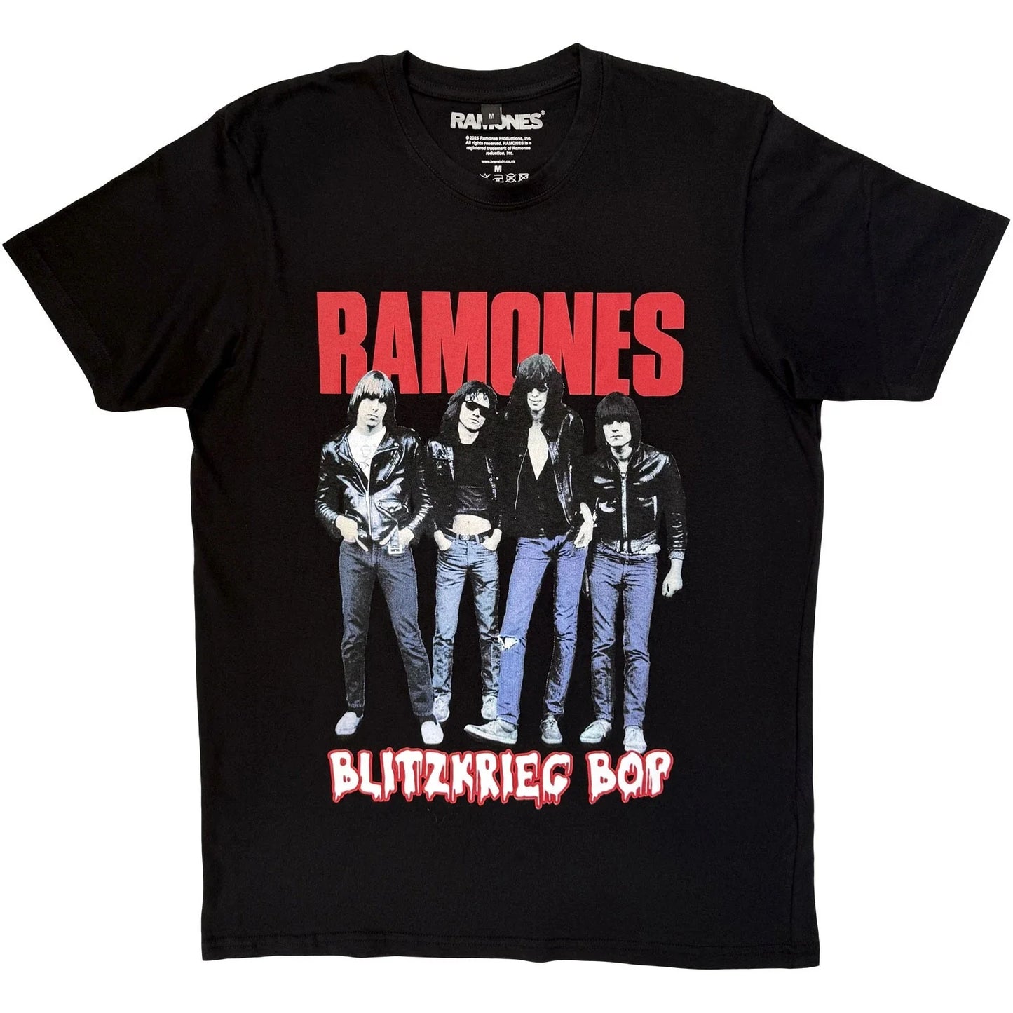 Ramones Blitz Premium Official T-Shirt Mens Unisex T-shirt, Sweatshirt, Hoodie, Long Sleeve Tee - T-Shirt, Sweatshirt, Hoodie