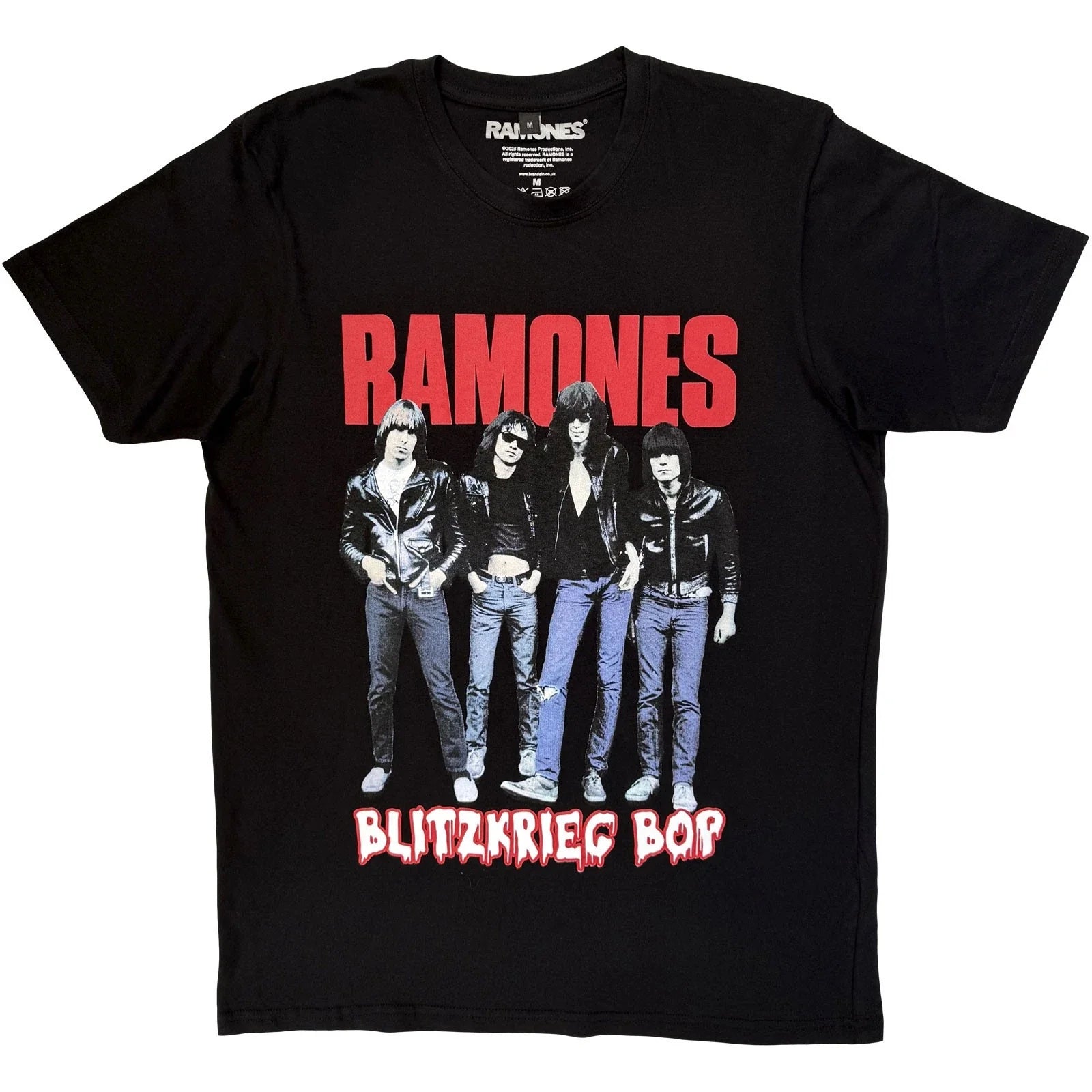 Ramones Blitz Premium Official T-Shirt Mens Unisex T-shirt, Sweatshirt, Hoodie, Long Sleeve Tee - T-Shirt, Sweatshirt, Hoodie