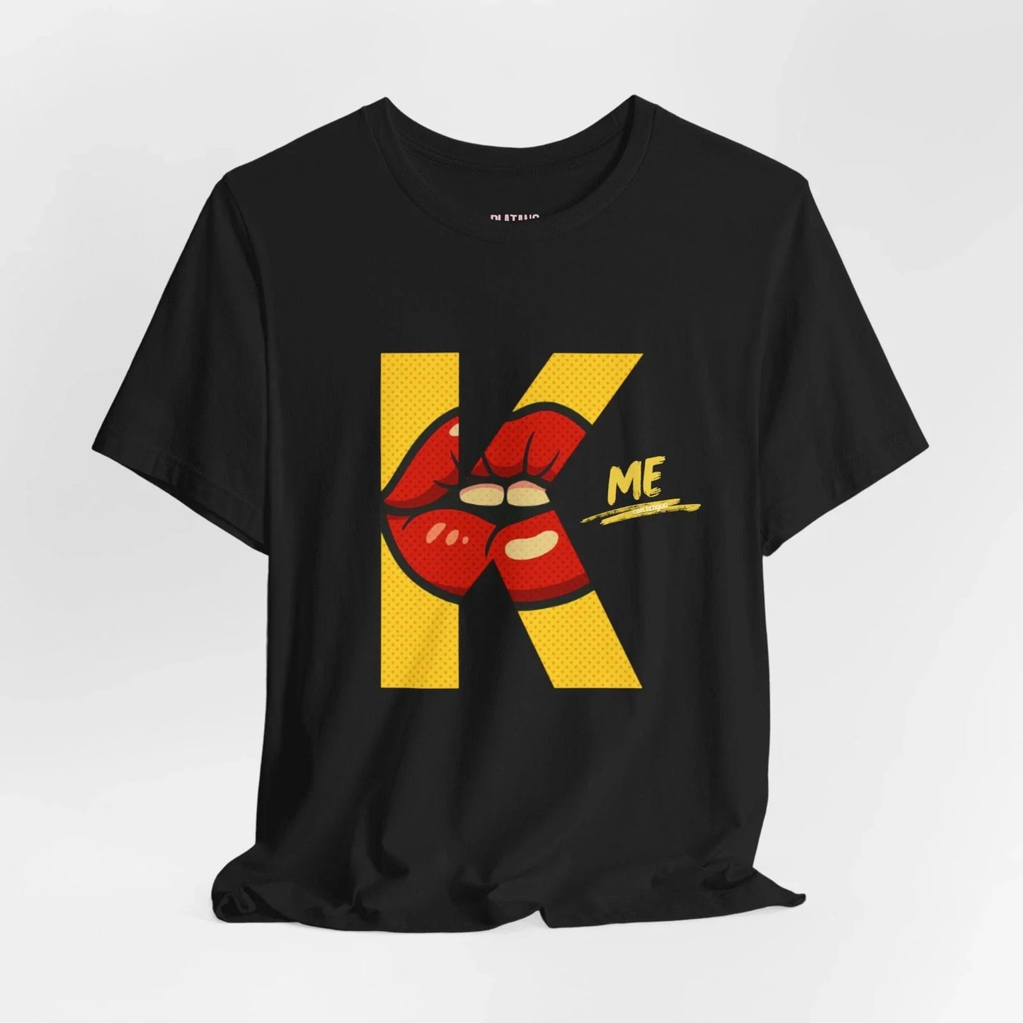 K Lips Graphic Tee | Red Lips Letter K Unisex T-shirt, Sweatshirt, Hoodie, Long Sleeve Tee - T-Shirt, Sweatshirt, Hoodie