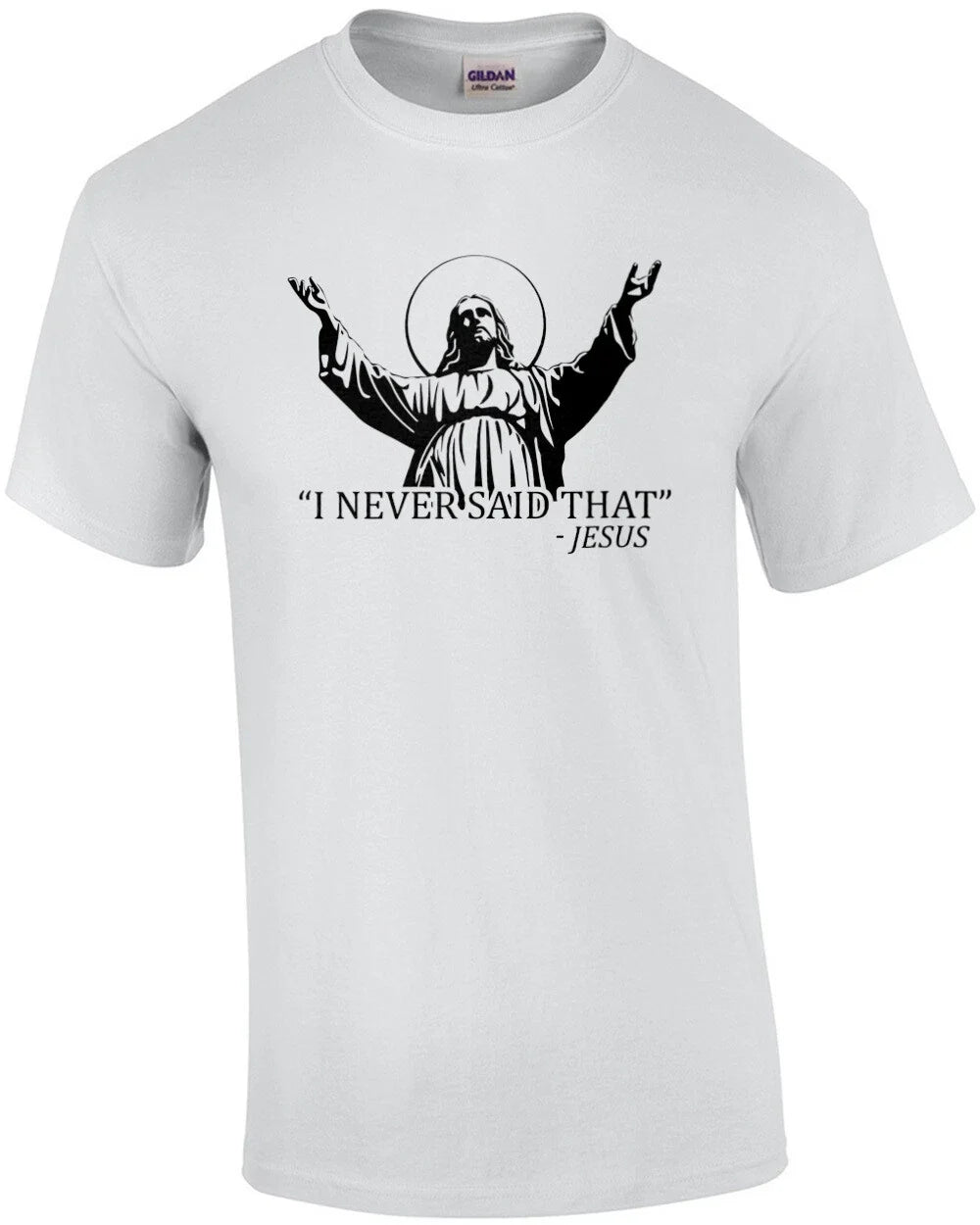 I never said that - Jesus - Funny religion t-shirt Unisex T-shirt, Sweatshirt, Hoodie, Long Sleeve Tee - T-Shirt, Sweatshirt, Hoodie