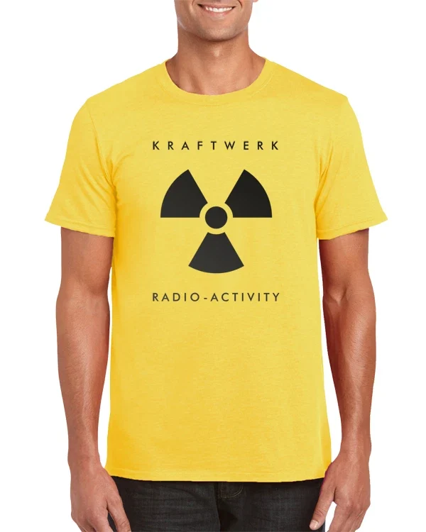 Kraftwerk - Radioactivity | Krautrock | Germany | Fan Made | Retro | T Shirt Unisex T-shirt, Sweatshirt, Hoodie, Long Sleeve Tee - T-Shirt, Sweatshirt, Hoodie