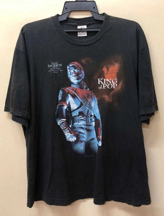 Band Tees  Michael Jackson  Vintage Vintage 90s Michael Jackson 1994 Unisex T-shirt, Sweatshirt, Hoodie, Long Sleeve Tee - T-Shirt, Sweatshirt, Hoodie