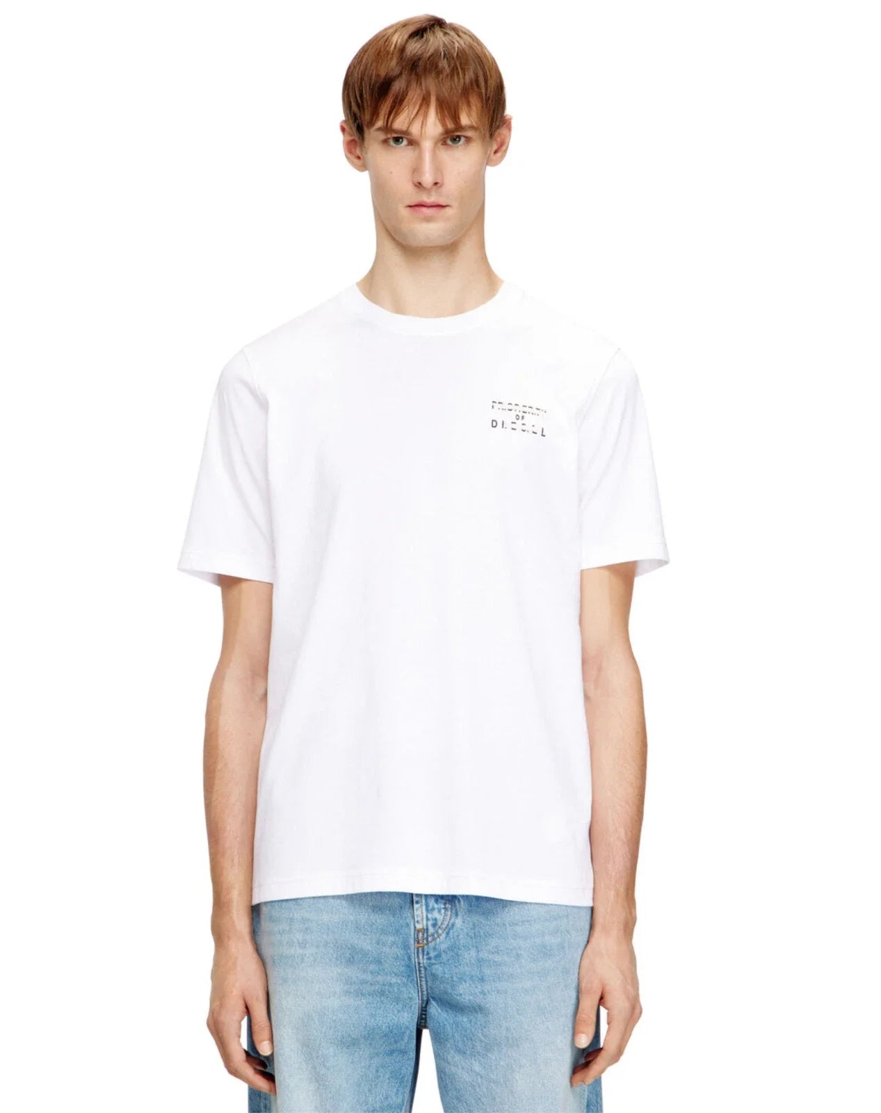 DIESEL T-ADJUST V5 T-SHIRT/WHITE - 2XL EXPRESS DELIVERY WAS 55.00 Unisex T-shirt, Sweatshirt, Hoodie, Long Sleeve Tee - T-Shirt, Sweatshirt, Hoodie
