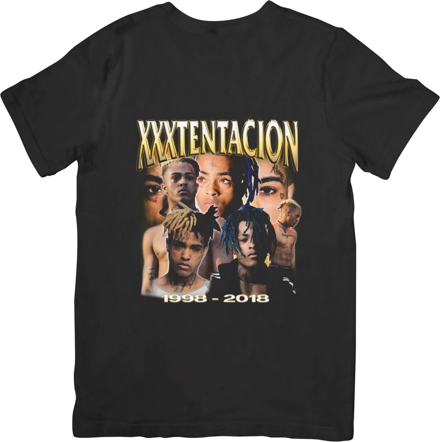 XXX Tentacion Music Unisex Fit for Men & Women Quality Cotton T-Shirt Black Unisex T-shirt, Sweatshirt, Hoodie, Long Sleeve Tee - T-Shirt, Sweatshirt, Hoodie