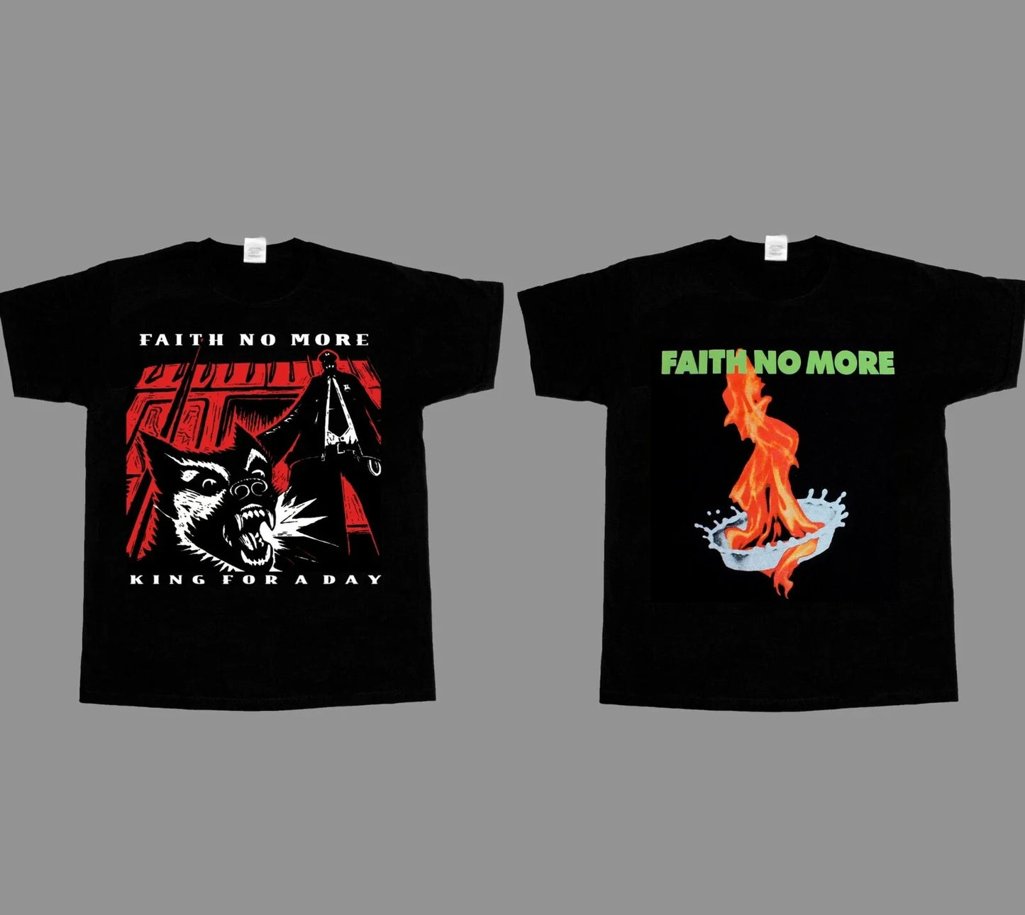 FAITH NO MORE THE REAL THING KING FOR A DAY SHORT/LONG SLEEVE T-SHIRT 3XL 4 5XL Unisex T-shirt, Sweatshirt, Hoodie, Long Sleeve Tee - T-Shirt, Sweatshirt, Hoodie