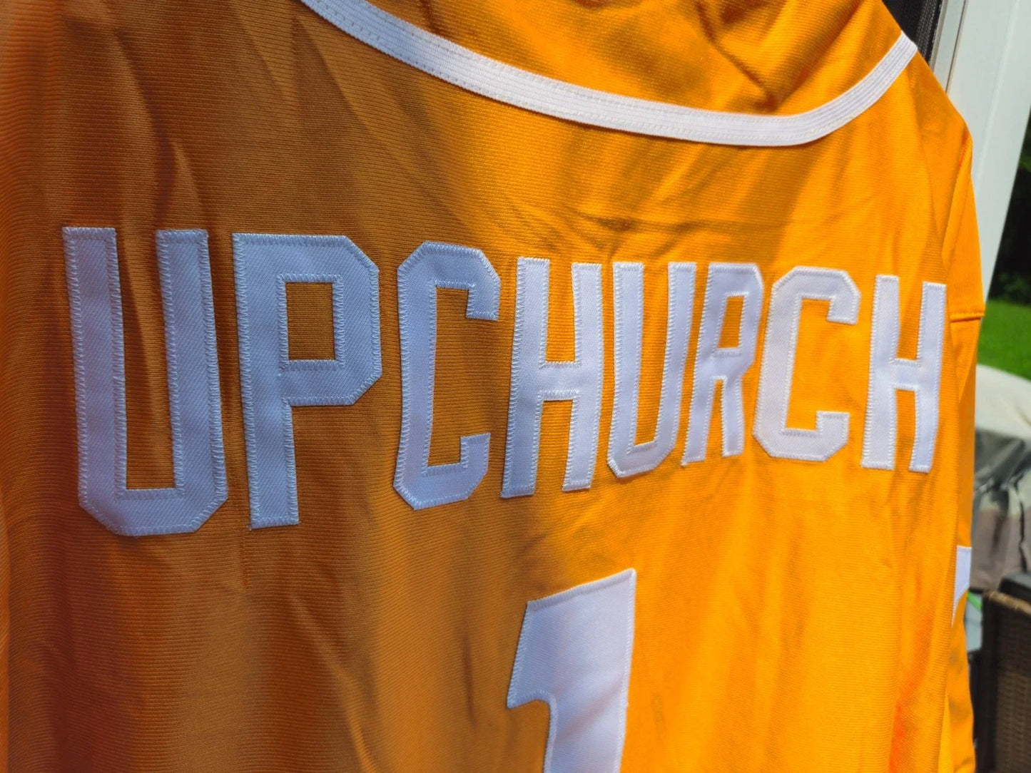 🔥🔥Ryan Upchurch Custom Vols #1 HB Jersey 🔥🔥 sports jersey product view 1