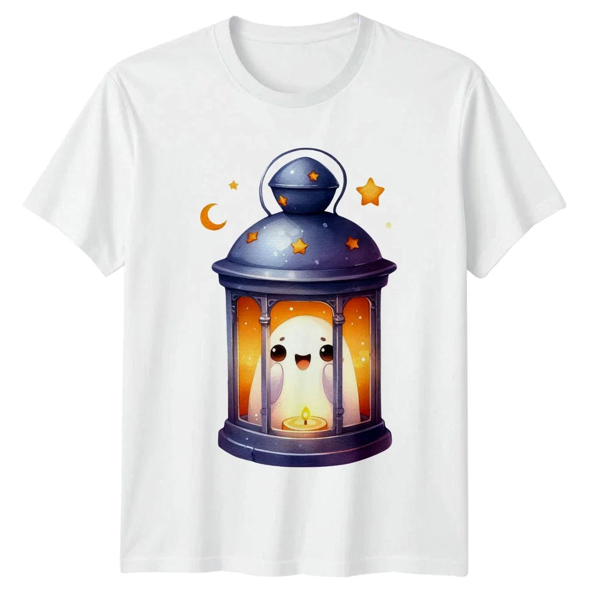 Cute Ghost In Lantern T-Shirt Cute Ghost Halloween 2026 Gift For Him And Her Unisex T-shirt, Sweatshirt, Hoodie, Long Sleeve Tee - T-Shirt, Sweatshirt, Hoodie