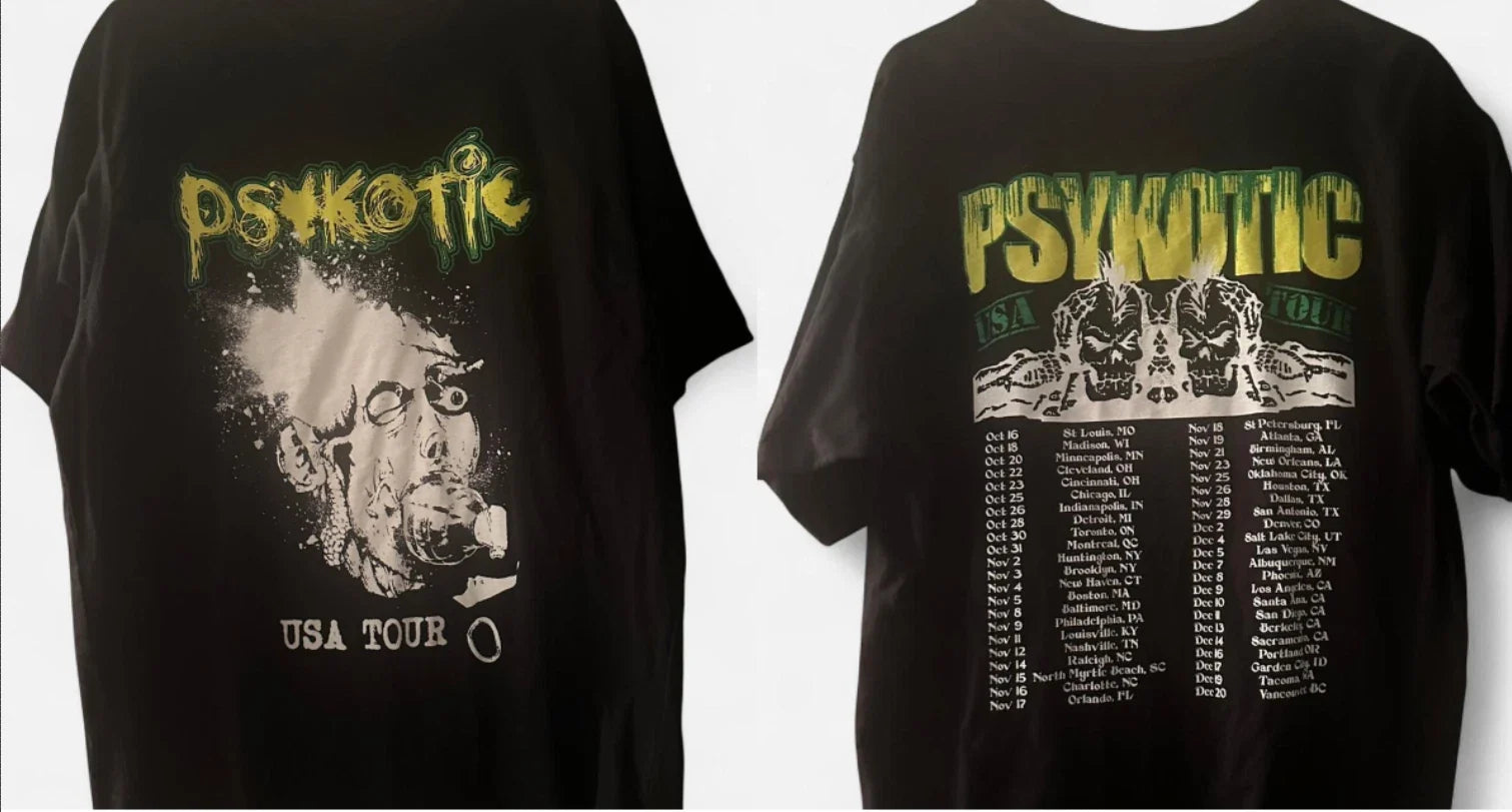 OsamaSon Psykotic T-Shirt Black Streetwear Graphic Tee Mens HipHop Merch S-5XL Unisex T-shirt, Sweatshirt, Hoodie, Long Sleeve Tee - T-Shirt, Sweatshirt, Hoodie