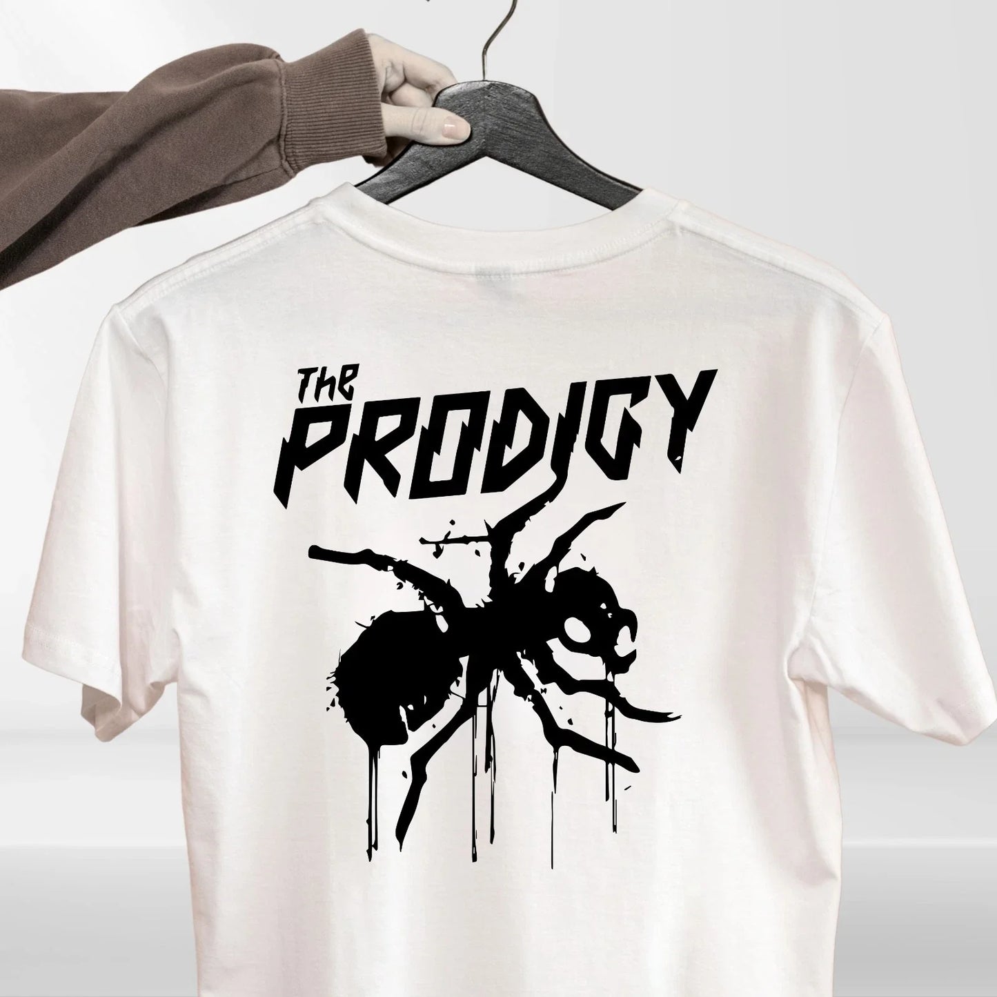 The Prodigy Spider Design On Round Neck Short Sleeve Unisex T-Shirt Unisex T-shirt, Sweatshirt, Hoodie, Long Sleeve Tee - T-Shirt, Sweatshirt, Hoodie